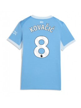 Zenske Futbalové oblečenie Manchester City Mateo Kovacic #8 2026-27 Krátky Rukáv - Domáci Zenske Futbalové oblečenie Manchester City Mateo Kovacic #8 2026-27 Krátky Rukáv - Domáci